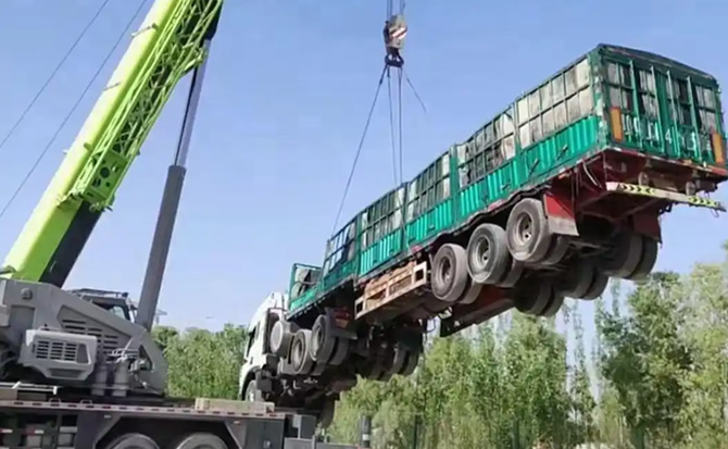 昌邑区道路脱困救援案例